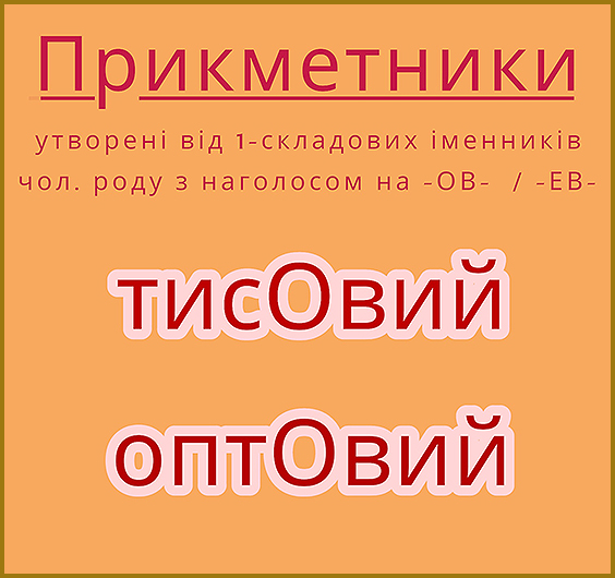 Прикметники. Правила написання. Наголос