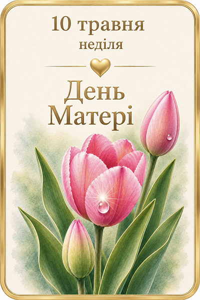 День Матері - 10 травня 2026