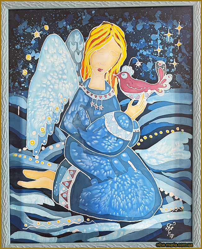 Розпис тканини. Гарячий батик. Liza Izotova
