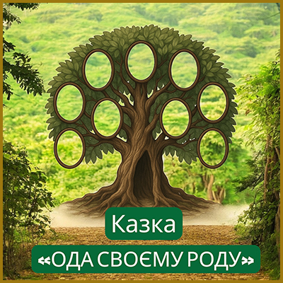 Казка на ніч "Ода своєму роду". Зі збірки "Казки майбутніх поколінь"