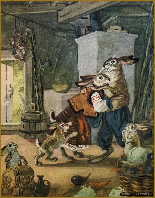 Заєць і Ведмідь. Іван Франко. Онлайн-бібліотека 