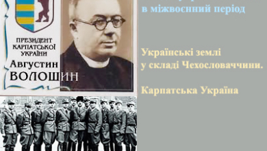 Українські землі у складі Чехословаччини. Карпатська Україна. Підготовка до ЗНО / НМТ з історії України